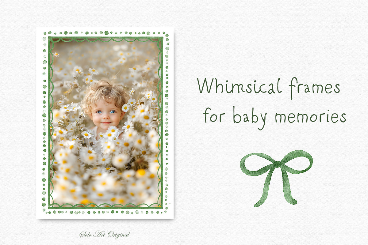 Hand-Drawn Whimsical Frames, an Object Graphic by Solo Art Original (Photo 7 of 8)