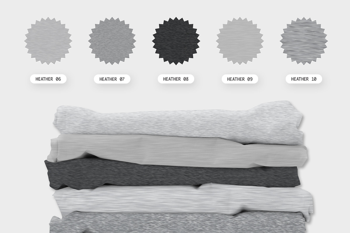 Shades of Heather Grey - Fabric Set, a Background Graphic by Ckybe's Corner (Photo 3 of 5)