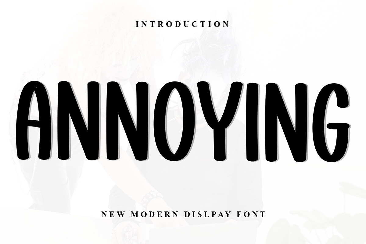 Annoying, a Handwritten Font by InermediaSTUDIO (Photo 1 of 8)