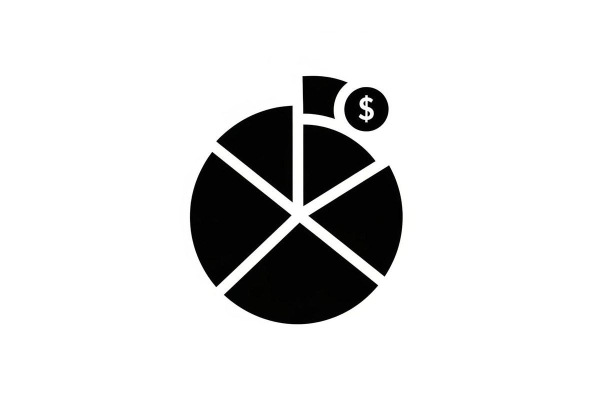 Financial Growth Pie Chart Set, a Graphic by hafijul (Photo 3 of 12)
