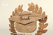 Graduation Set Decorative Laser Cut, a Templates & Theme by LaserCutano (Thumbnail 3 of 11)