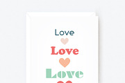 Printable Valentine Cards, a Card Template by MoLa (Thumbnail 2 of 5)