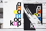 Glued Paper Mockups, a Print Template by ls.graphics (Thumbnail 7 of 9)