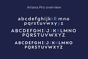 Ariana Pro font family, a Sans Serif Font by Mostardesign Type Foundry (Thumbnail 14 of 16)