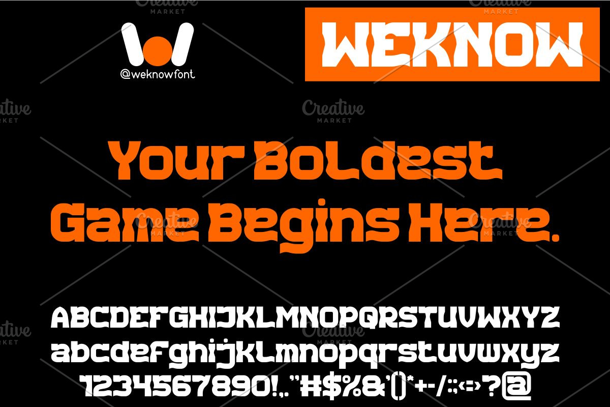 Replay Font, a Font by weknow (Photo 4 of 8)