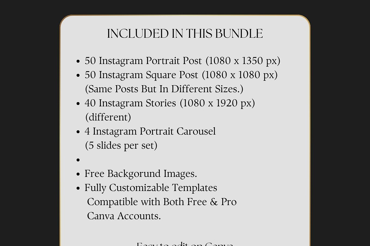 Fashion Instagram Templates, a Social Media Template by Arslan (Photo 7 of 8)