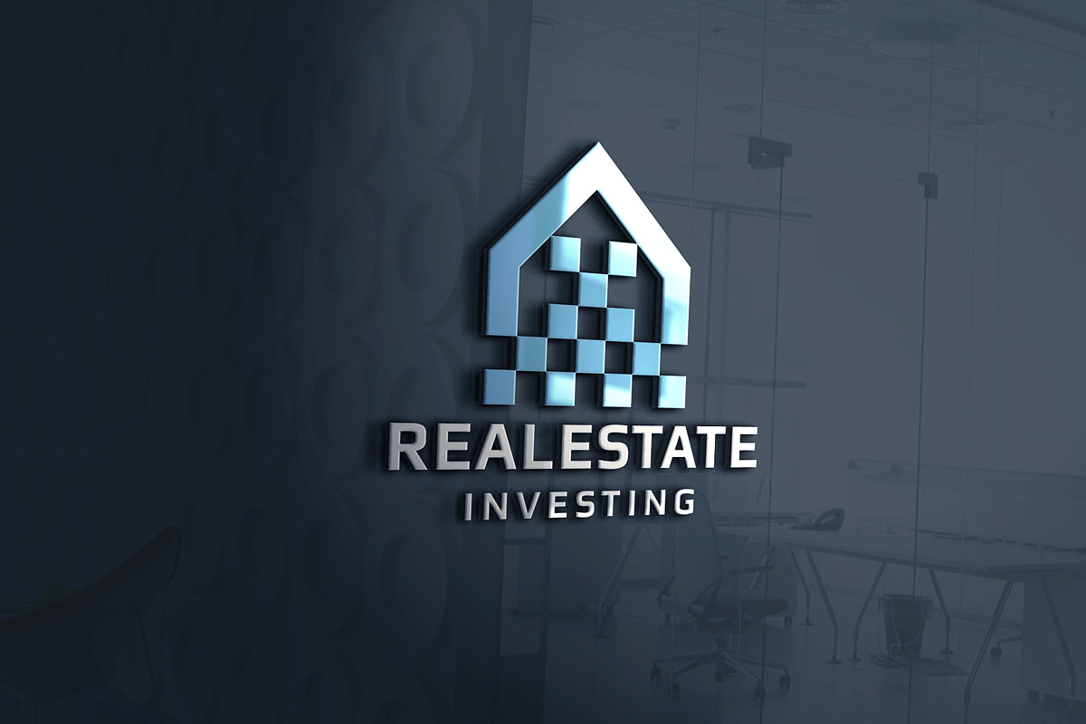 Pixel Real Estate Logo, a Branding & Logo Template by Design_Planet (Photo 4 of 5)