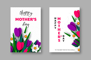 Happy Mothers Day Greeting Posters.