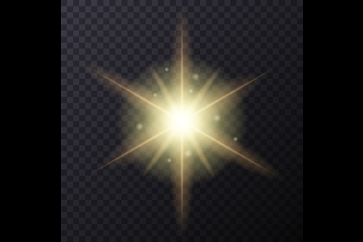 Light Color Glow Flare Stars Set, an Icon by in8finity (Photo 3 of 5)