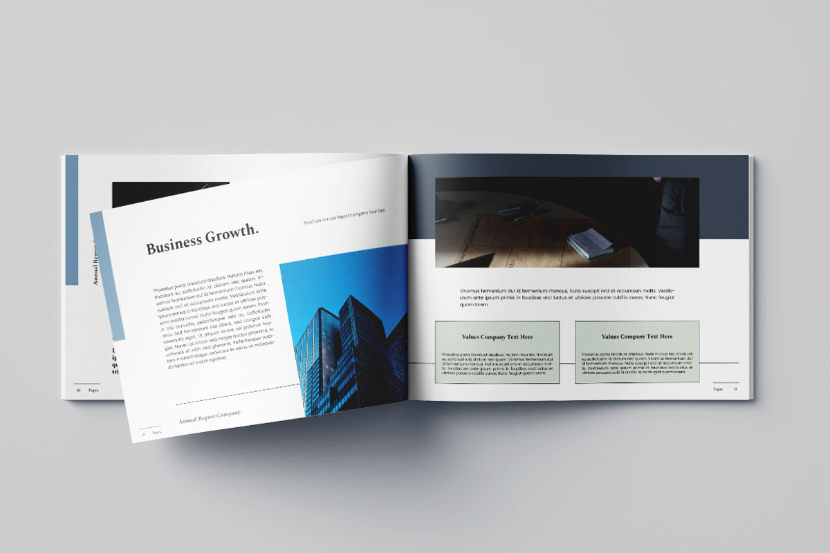 Annual Report Vol.51, a Brochure Template by Bewalrus Studio (Photo 11 of 11)