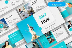 Arthur – Creative Business Keynote, a Presentation Template by kreatifreya