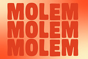 Molem – Bold Retro Display Sans Seri, a Sans Serif Font by kangfont Studio (Thumbnail 6 of 9)
