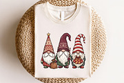 Christmas Gnome Merry Christmas, a Seasonal Illustration by CraftArtStudio (Thumbnail 4 of 4)