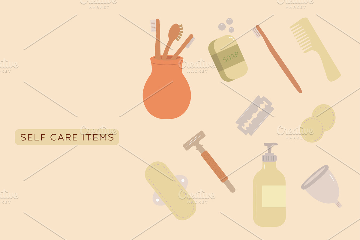 Zero Waste objects, an Object Illustration by Tallina (Photo 10 of 13)