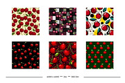 Cherry Retro Art Style Patterns, a Pattern Graphic by karenfoleyphoto (Thumbnail 10 of 15)