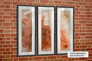 Triptych Photo Frame Mockup – R3x1, a Merchandise Mockup by Mockups by Carlos Viloria (Thumbnail 7 of 7)