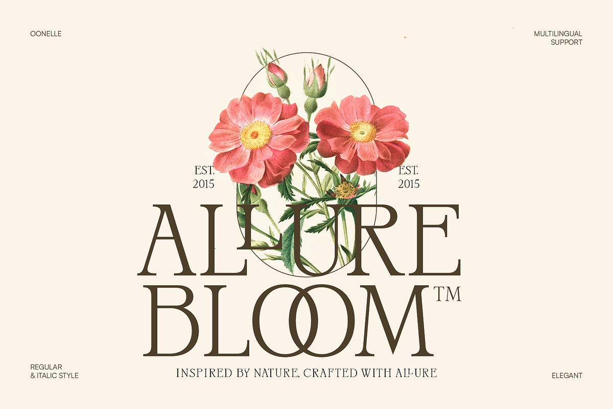 Oonelle - Elegant Serif Display, a Font by Indotype Foundry (Photo 4 of 10)