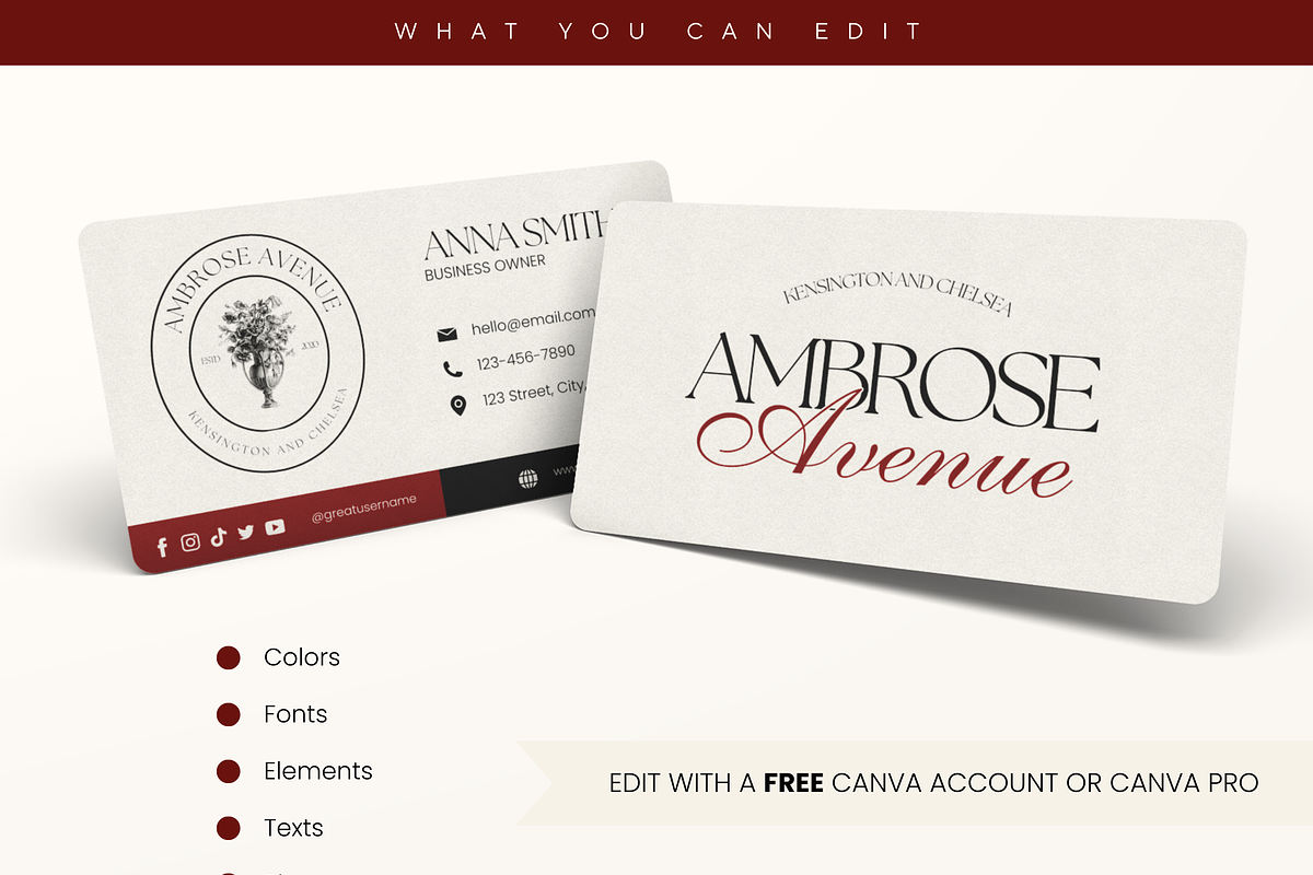 Canva Modern Branding Kit Template, a Branding & Logo Template by Branding Babe Co. (Photo 8 of 9)