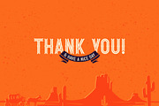 Western Shooter font with bonus, a Serif Font by Gleb Guralnyk (Thumbnail 7 of 7)