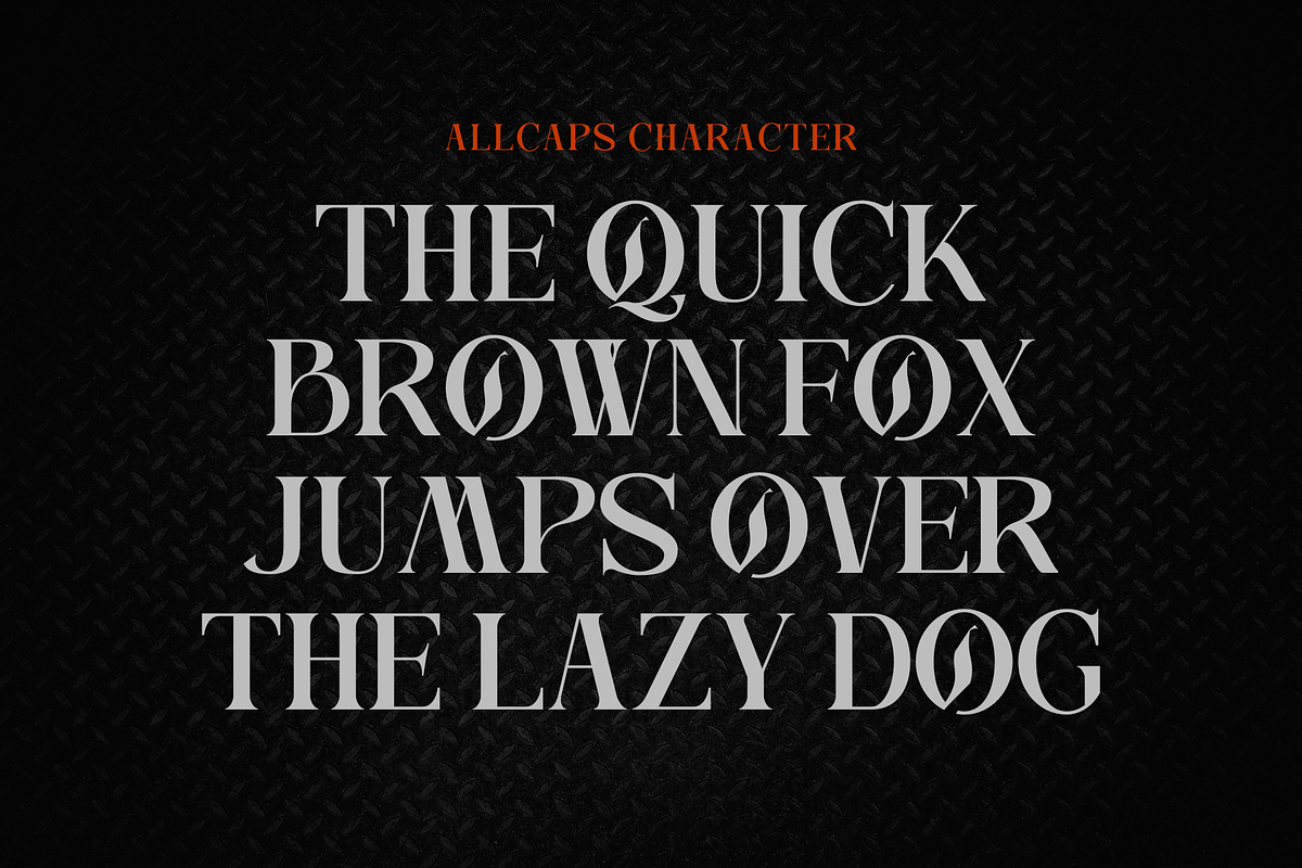 Black Gowa - Blackletter Font, a Blackletter Font by Nirmana Visual (Photo 4 of 11)