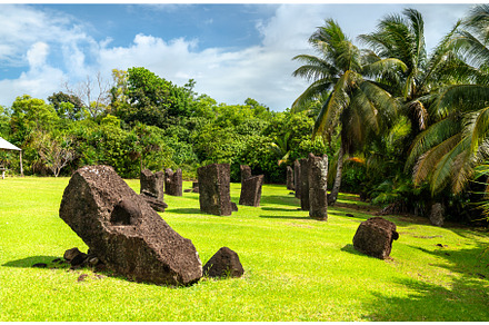 Badrulchau Stone Monoliths on, a Nature Photo by Leonid Andronov