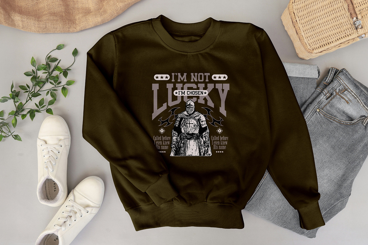 I Am Chosen Digital Shirt Design, a Graphic by Vector Portal (Photo 5 of 5)