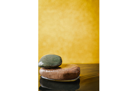 stone podium with water, a Nature Photo by piter.goskov