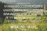 Weekend Parade – Quirky Font, a Handwritten Font by shineink.designlab (Thumbnail 12 of 12)