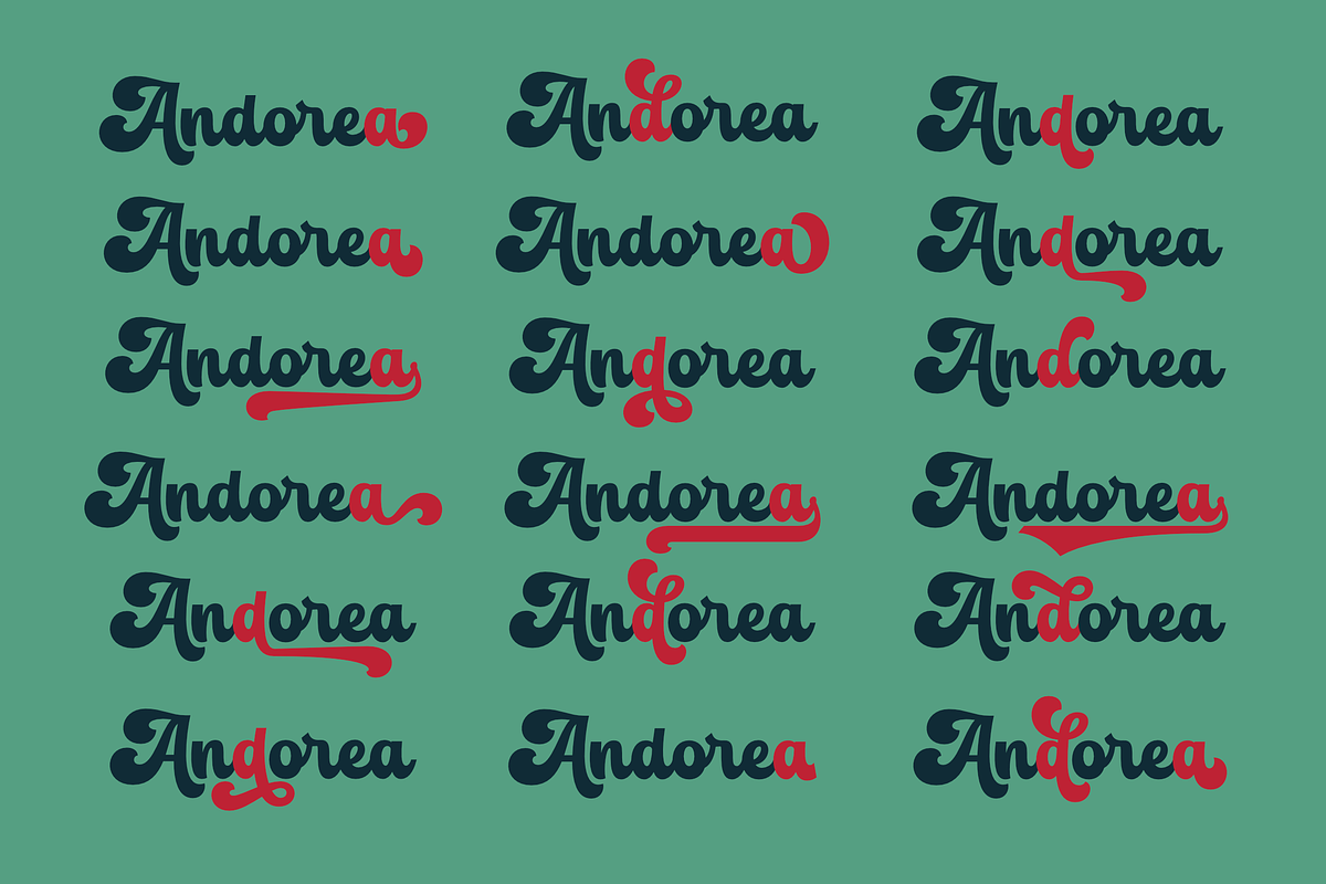 Andstay, a Script Font by ahweproject (Photo 3 of 13)