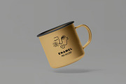 Enamel Mug Mockups, a Cups & Container Mockup by Se٧enStudio (Thumbnail 4 of 4)