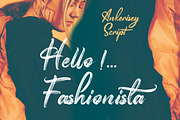 Ankerisey - Handwritten Font, a Script Font by FHFont (Thumbnail 2 of 8)