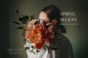 Spring summer flowers watercolor set, an Illustration by Grace Noboa Illustrations (Thumbnail 12 of 15)