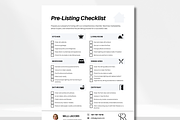 Real Estate Pre-Listing Checklist, a Flyer Template by Modernastic - Canva (Thumbnail 3 of 7)