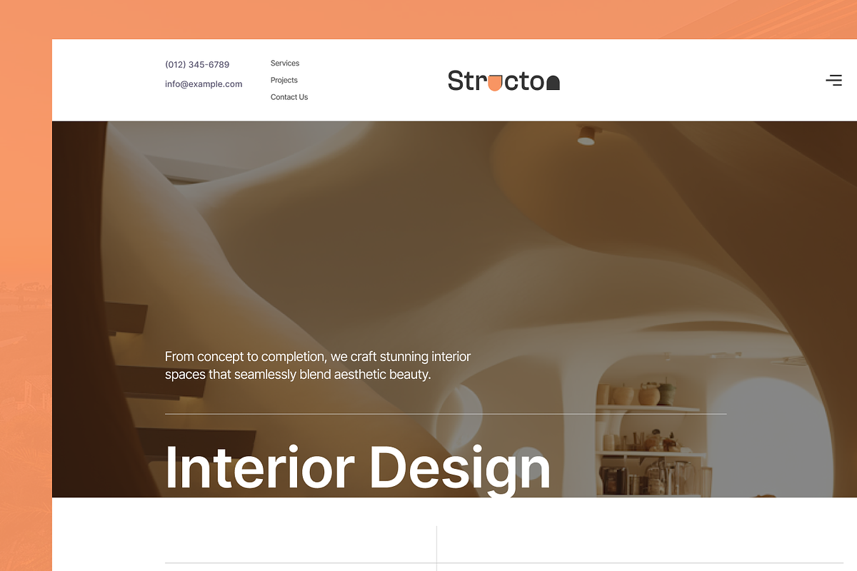 Structon, Architecture HTML Template, a HTML Template by TNCFlow (Photo 3 of 5)
