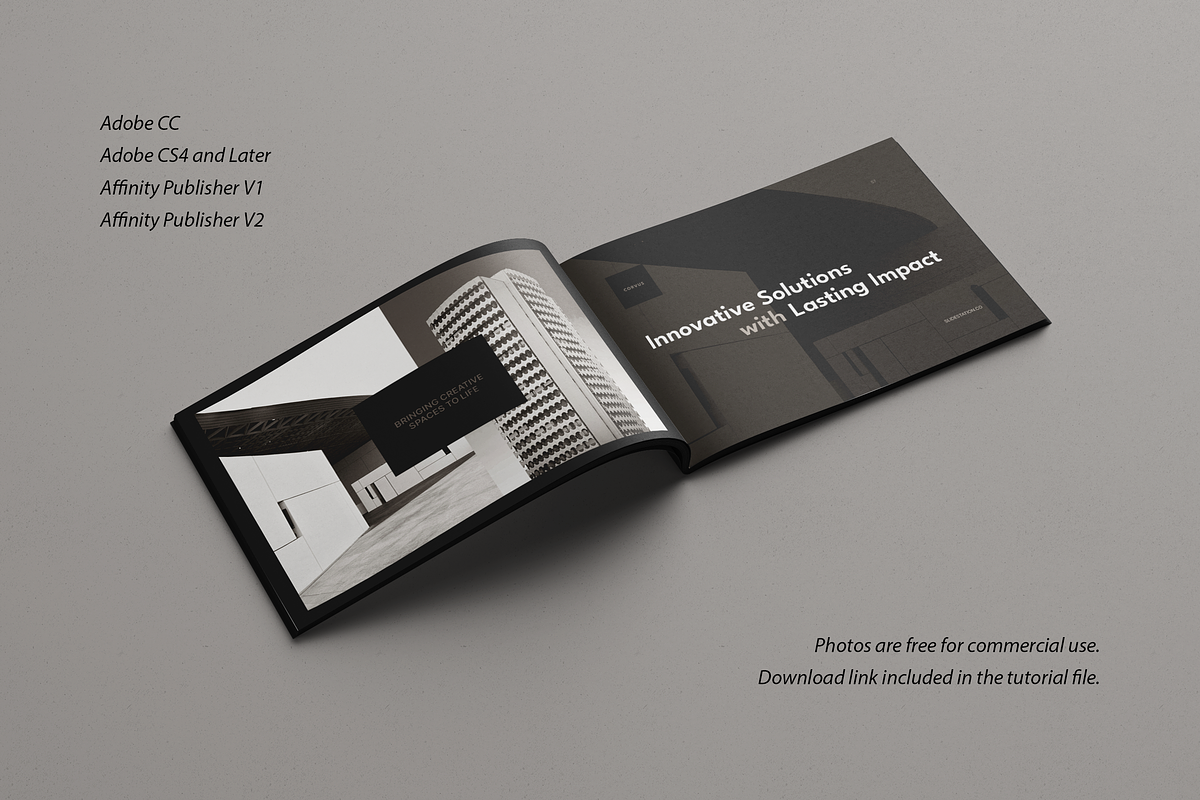 Corvus Brochure Template, a Brochure Template by SlideStation (Photo 2 of 11)