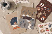 Winter Wonderland Christmas, a Seasonal Illustration by lokko studio (Thumbnail 3 of 10)