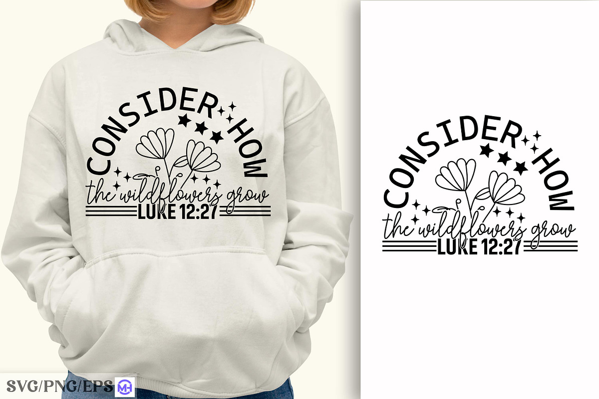 Consider How The Wildflowers Grow, a Graphic by mh_arif (Photo 1 of 5)