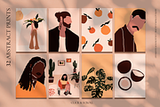 Abstract People prints modern art, a Person Illustration by Madiwaso (Thumbnail 4 of 12)