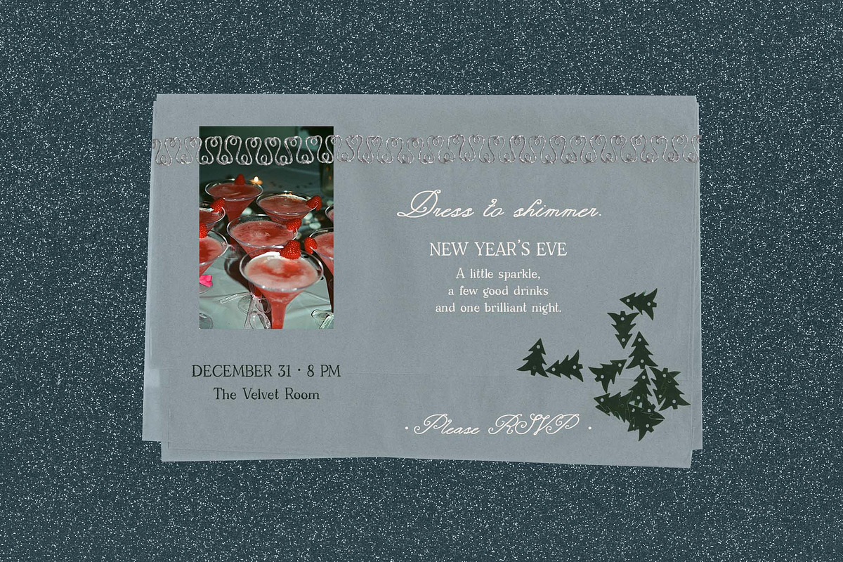 Feeling Sparkly Holiday Collage Kit, an Object Graphic by DigARTbyHavroshka (Photo 3 of 13)