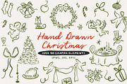 Hand Drawn Whimsical Christmas | SVG, a Seasonal Illustration by Calamar Studio (Thumbnail 25 of 25)