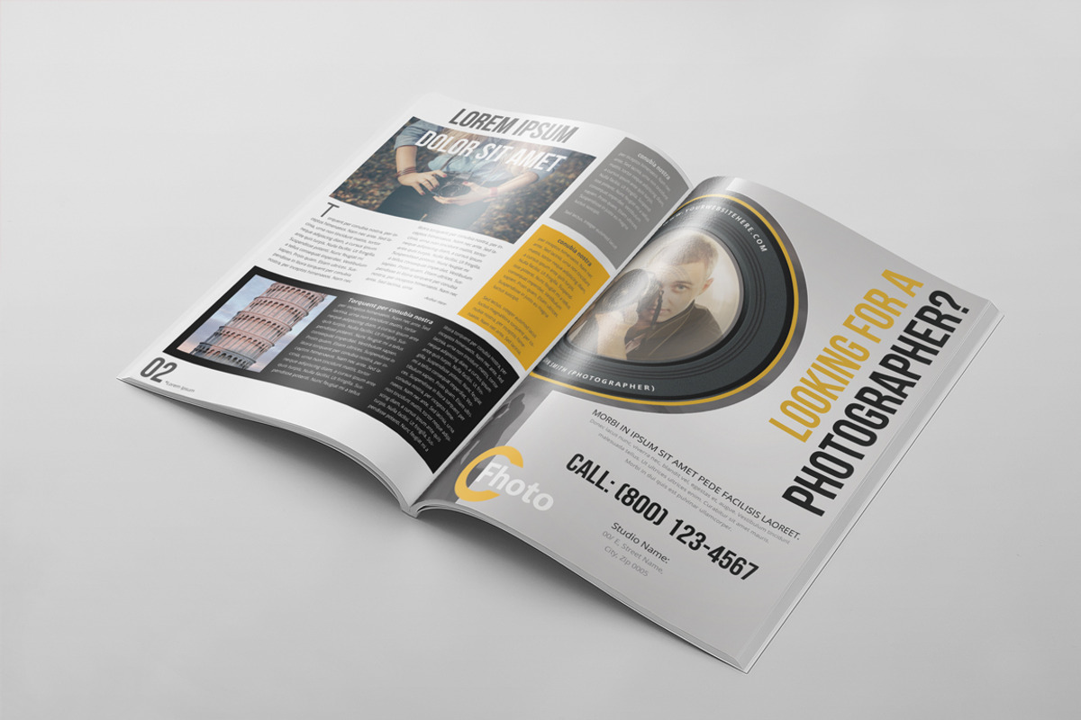 Magazine Template 48, a Magazine Template by pmvch (Photo 9 of 10)