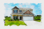 House Portrait from Photo Action, an Action Add-On by MRI STUDIO (Thumbnail 7 of 17)