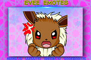 POKEMON EVEE EMOTES, an Animal Illustration by YUNGMOTS (Thumbnail 6 of 6)