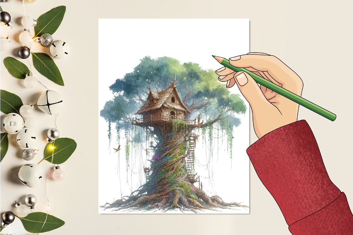 Earth Day Watercolor Cliparts, an Illustration by RobertsArt (Photo 6 of 7)