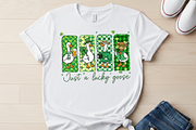 St Patricks Day Funny Goose PNG, a Graphic by Vector Portal (Thumbnail 7 of 9)
