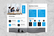 Project Proposal Brochure Template, a Brochure Template by White Graphic (Thumbnail 7 of 11)