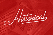 Old Landmark Font, a Script Font by HRDR (Thumbnail 3 of 10)