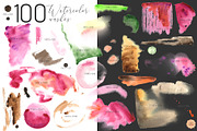 Nature Abstractions - Watercolor Set, a Texture Illustration by WBS Design (Thumbnail 5 of 13)