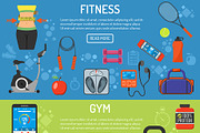 Fitness and Gym Themes, a Food Illustration by TAlex (Thumbnail 5 of 7)