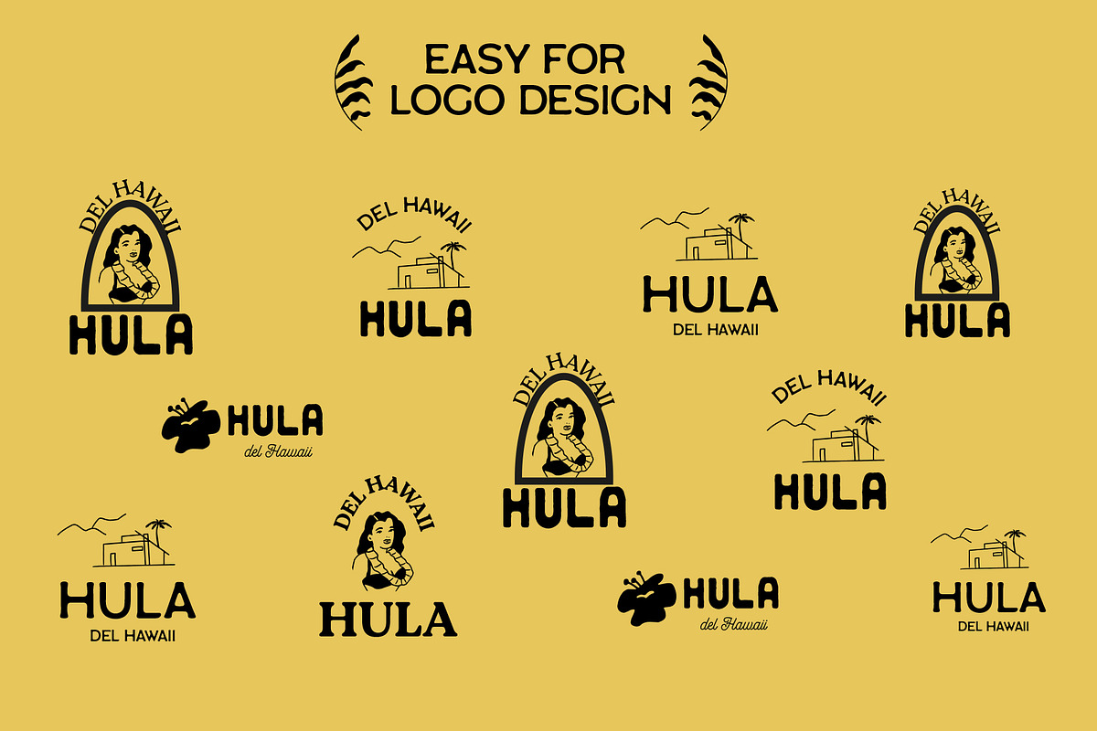Hawaiian Graphic clipart bundle, a Person Illustration by Lisa Mill (Photo 5 of 9)